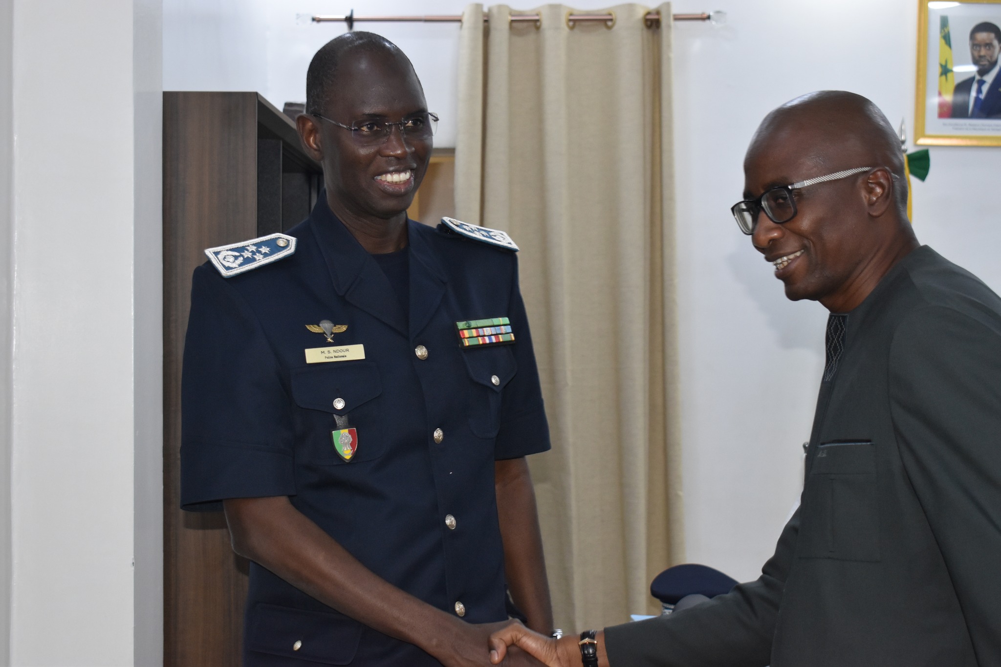 Visite de travaille à la Direction Général de la Police National DGPN