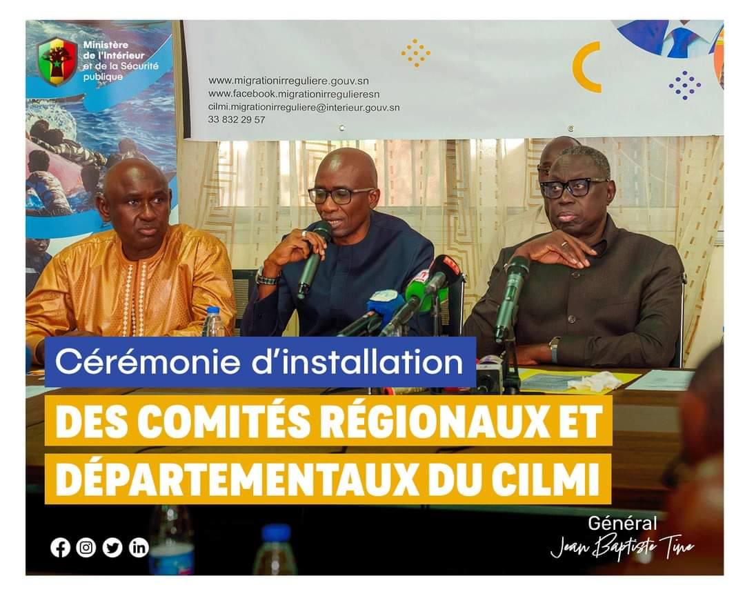 Installation des comités régionaux et départementaux du CILMI.